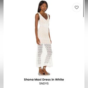 SNDYS Shona Maxi Dress White
